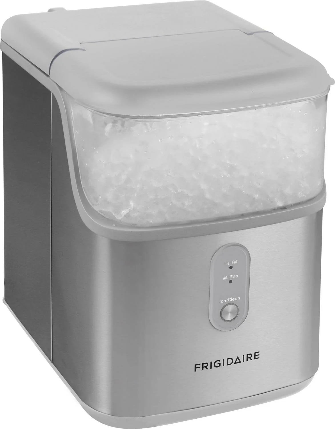 Frigidaire 33 lbs. Premium Nugget Ice Maker - Stainless Steel, EFIC228