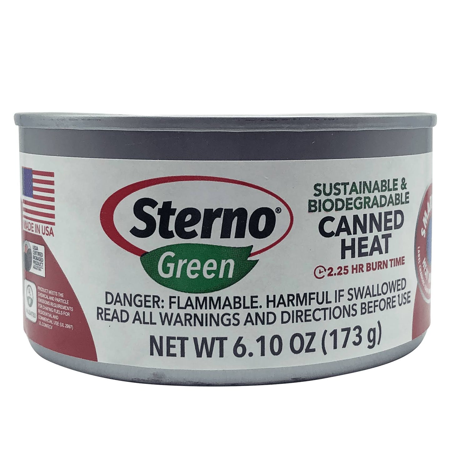 Sterno Canned Heat Ethanol Gel Chafing Fuel - 6.1oz