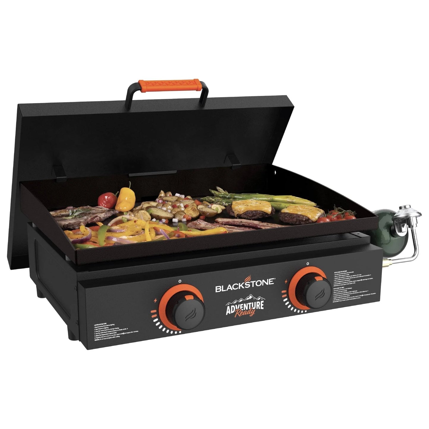 Blackstone Adventure Ready 2-Burner 22 inch Propane Griddle in Black