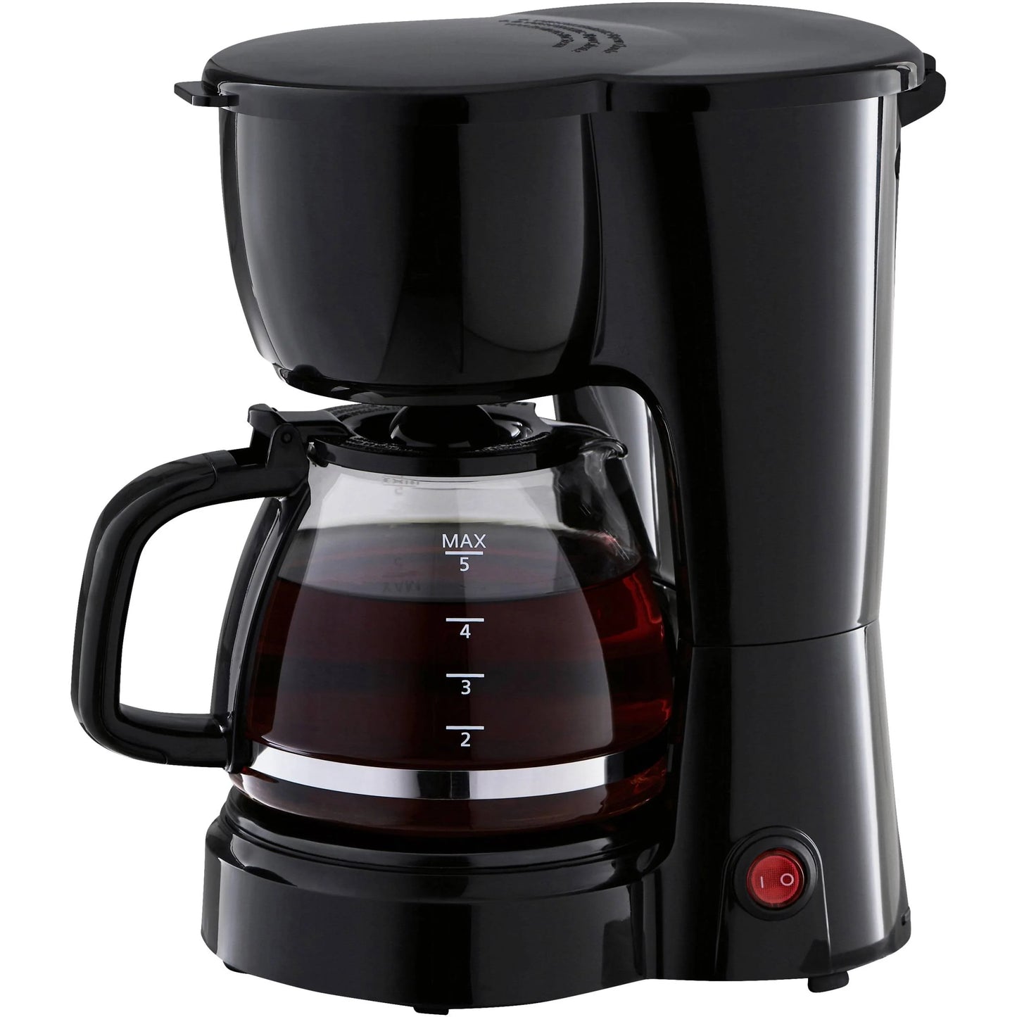 Mainstays Black 5 Cup Drip Coffee Maker