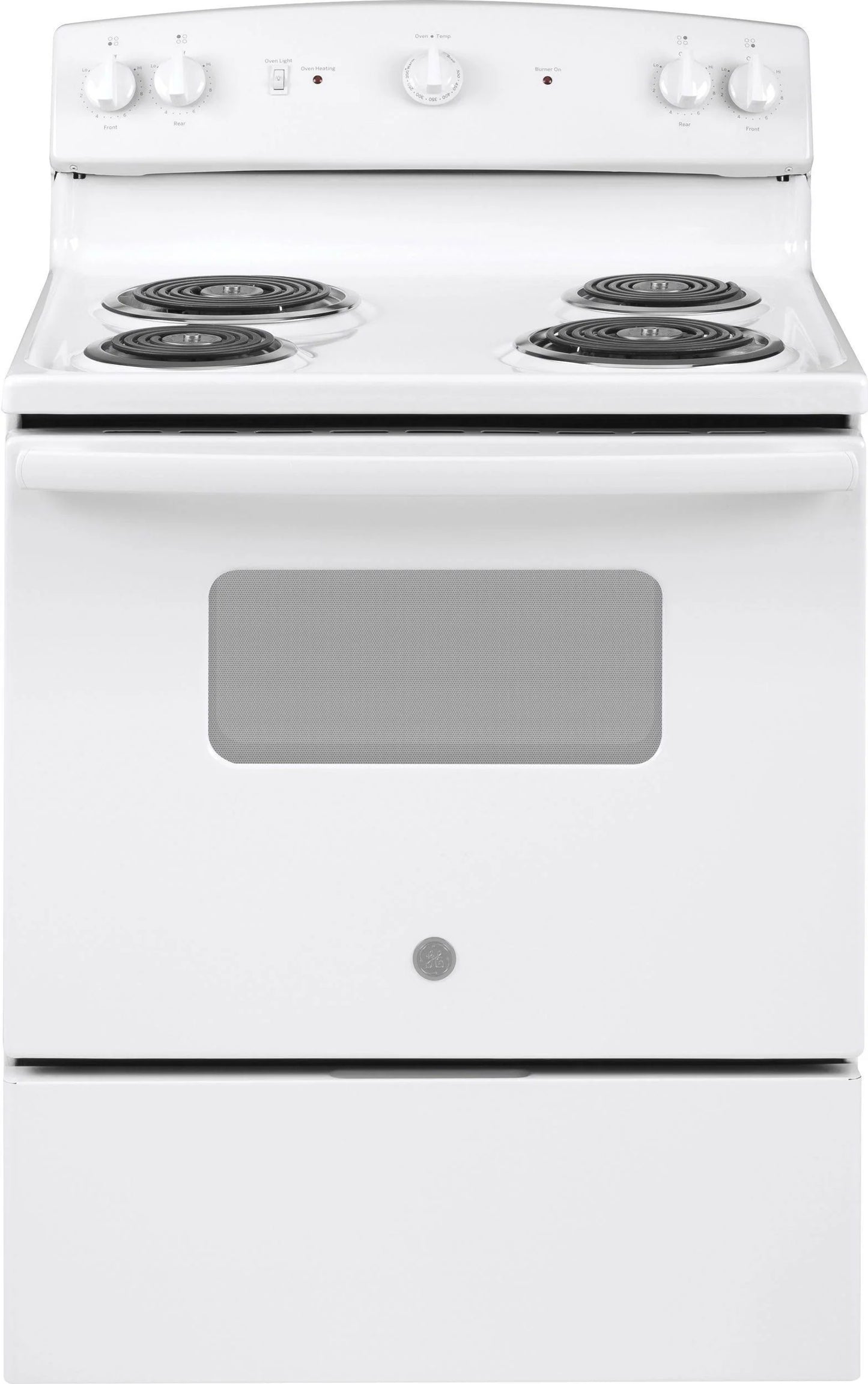 GE JBS160DMWW 30" Free-Standing Electric Range - White