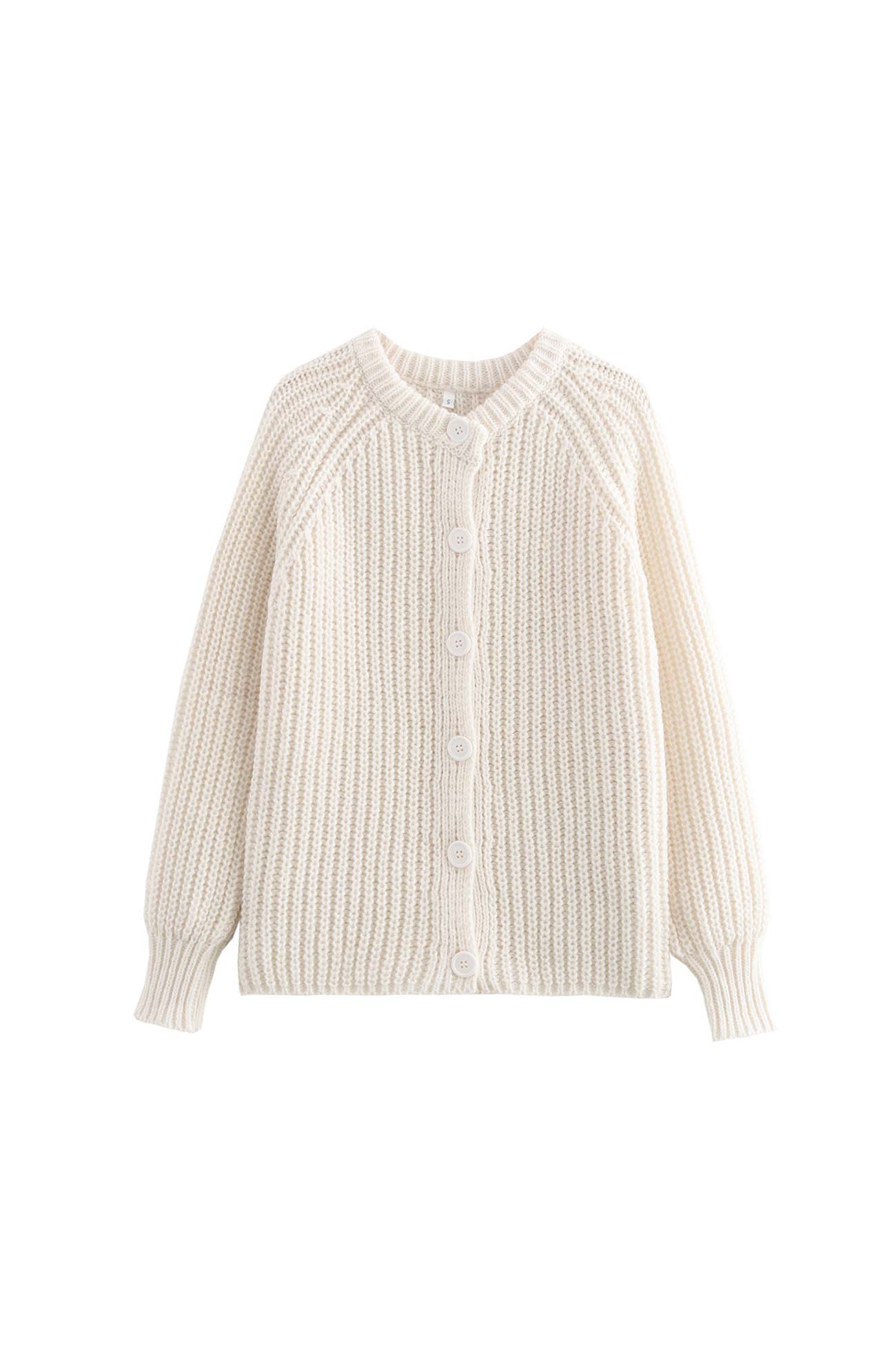 Solid Color Botton Down Cardigan