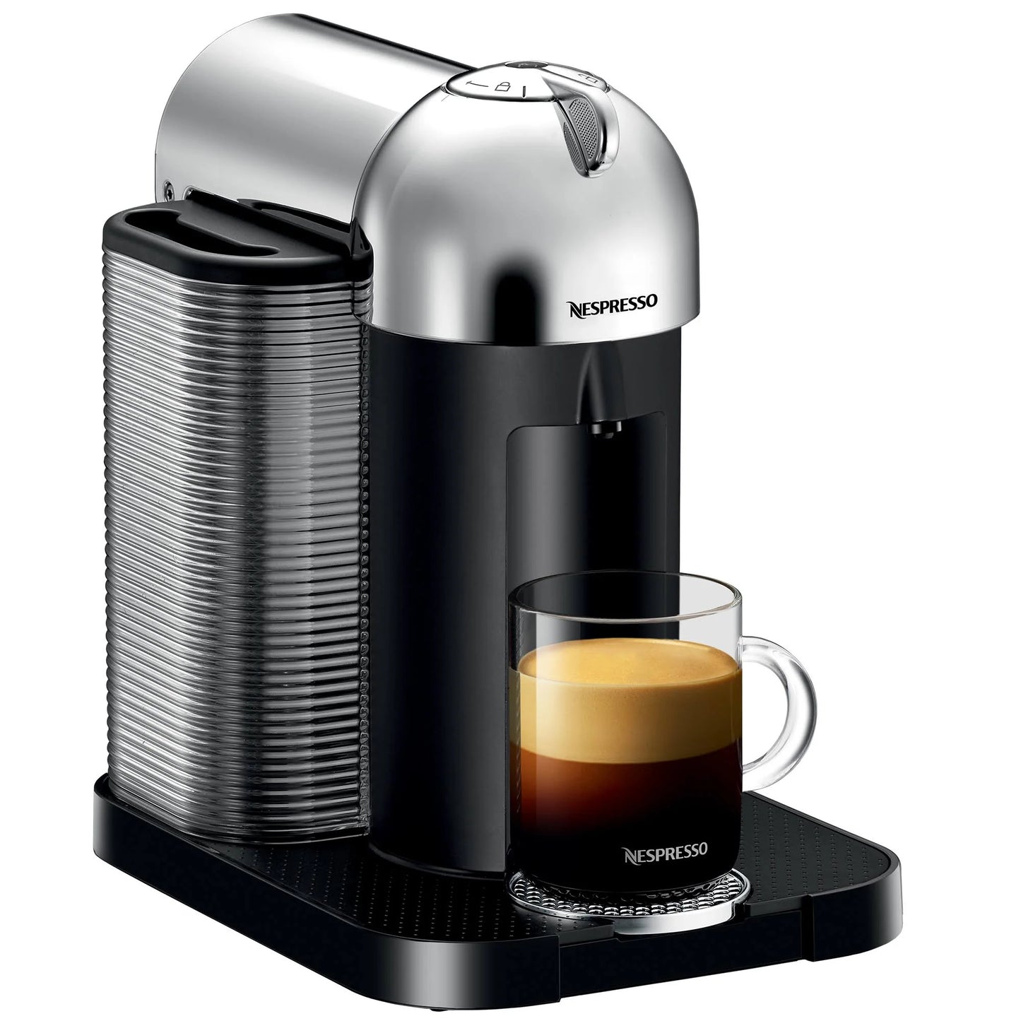 Nespresso VertuoLine Chrome Coffee and Espresso Maker