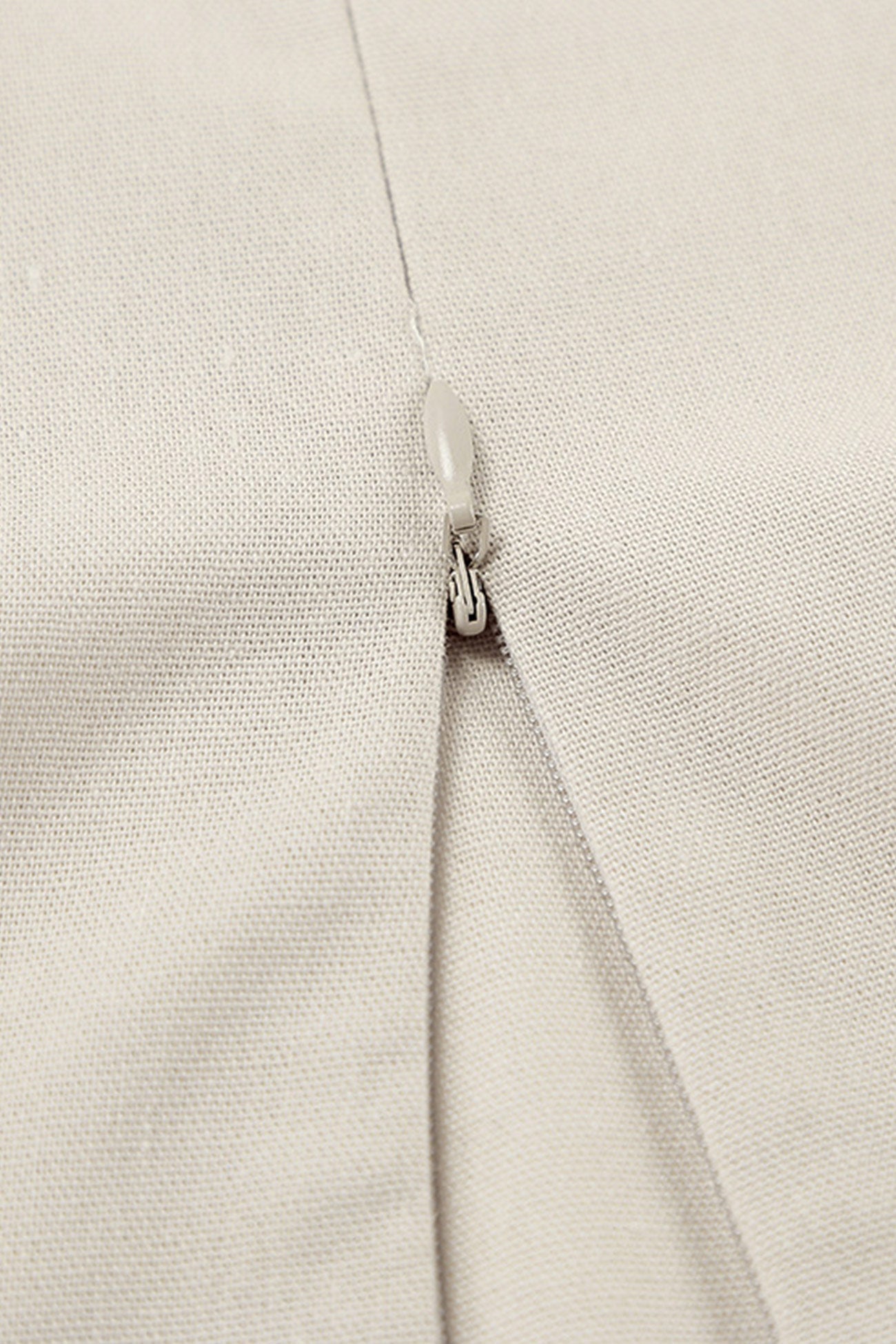 Spaghetti Straps A Line Cotton Linen Dress
