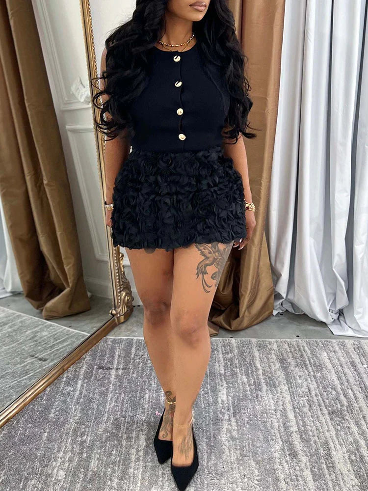 Bloom Floral Skirt Set