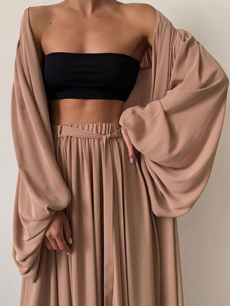 3Pcs Casual Long Sleeve Set
