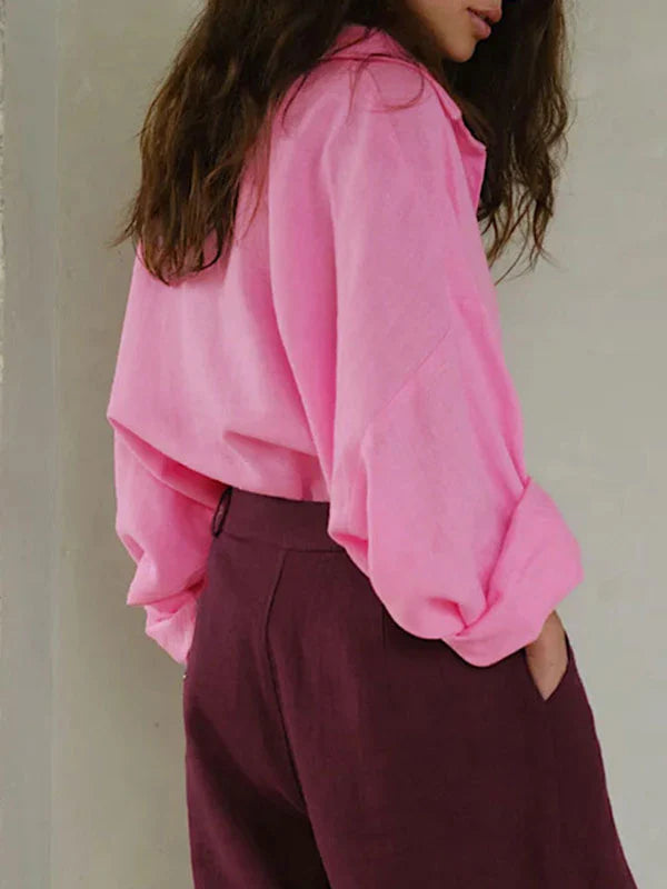 Classic Long Sleeve Button Shirt