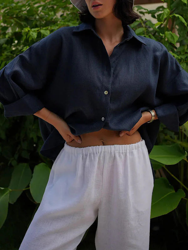 Classic Long Sleeve Button Shirt