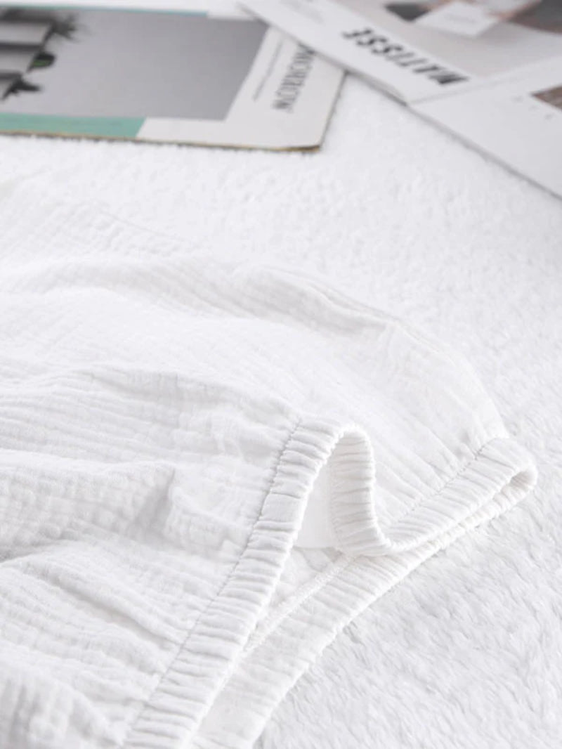 Cotton Camisole Top Shorts Set