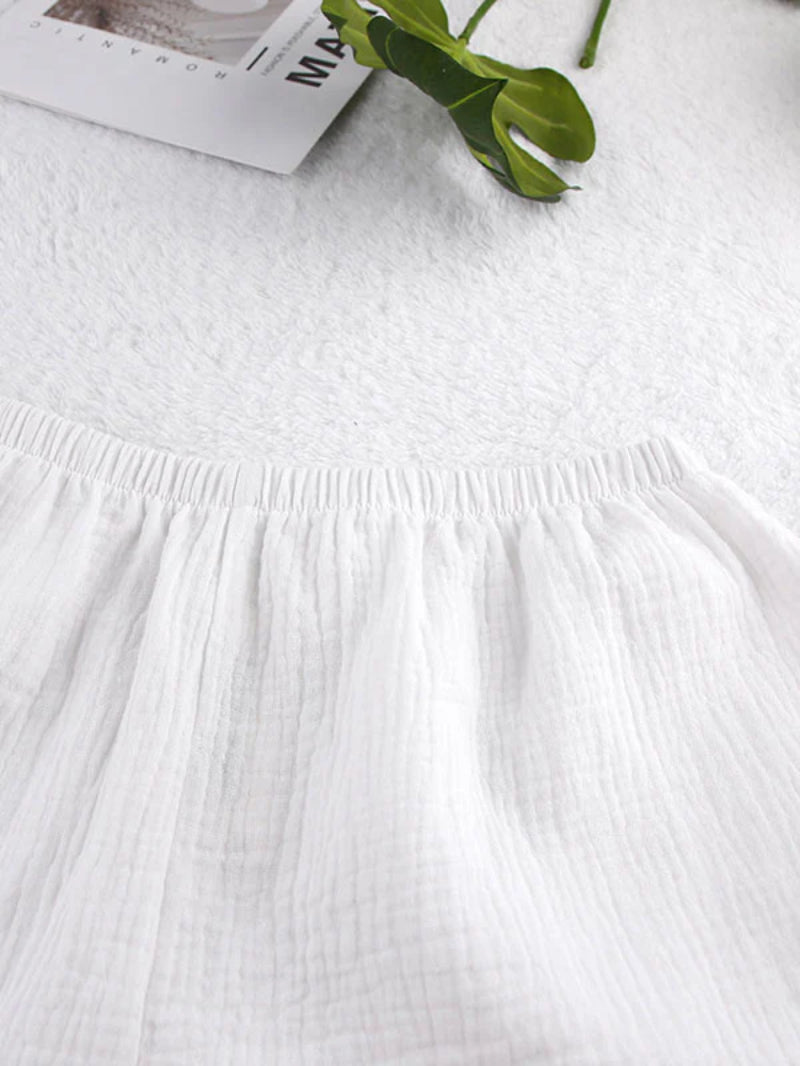 Cotton Camisole Top Shorts Set