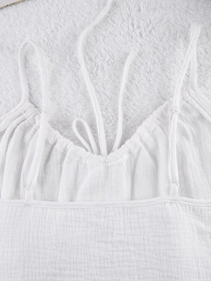 Cotton Camisole Top Shorts Set