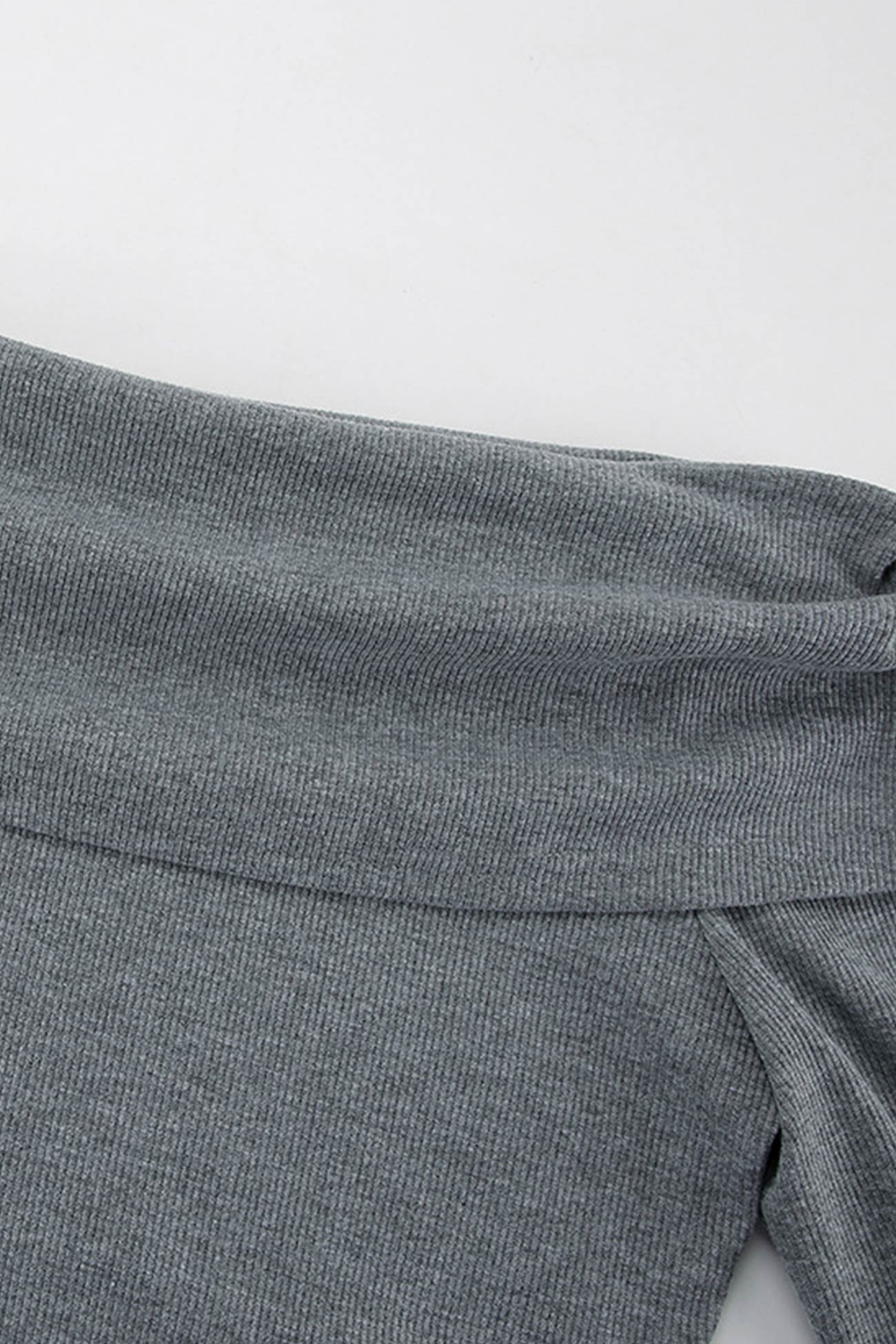 Boat Neck Drawstring Slit Dress