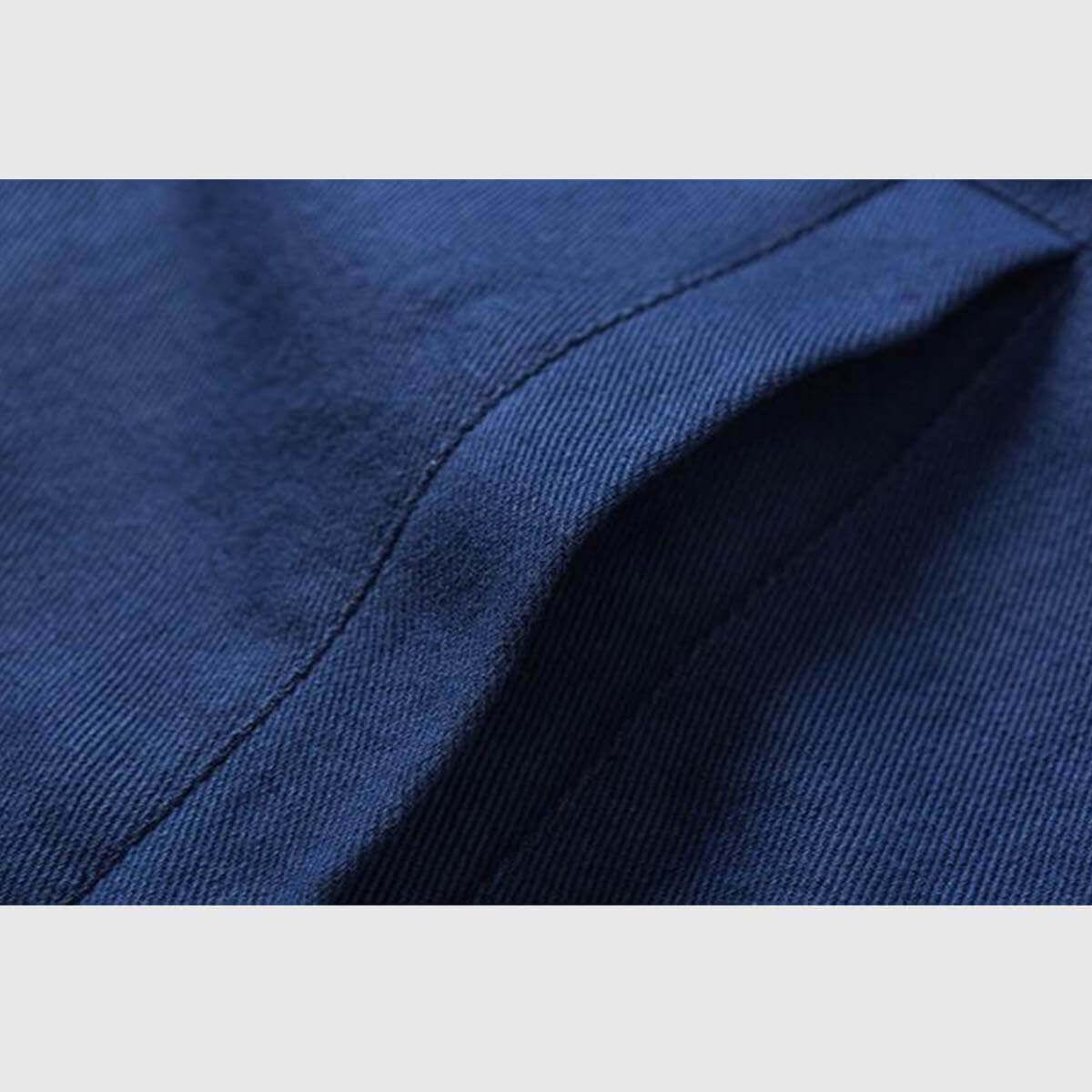 Color-Block Stand-Collar Jacket