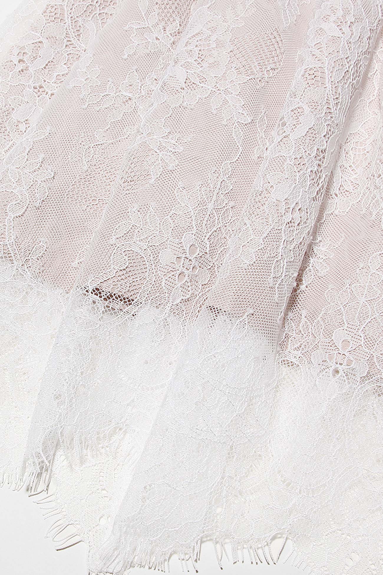 Lace Fishtail Cami Dress With Cover-up