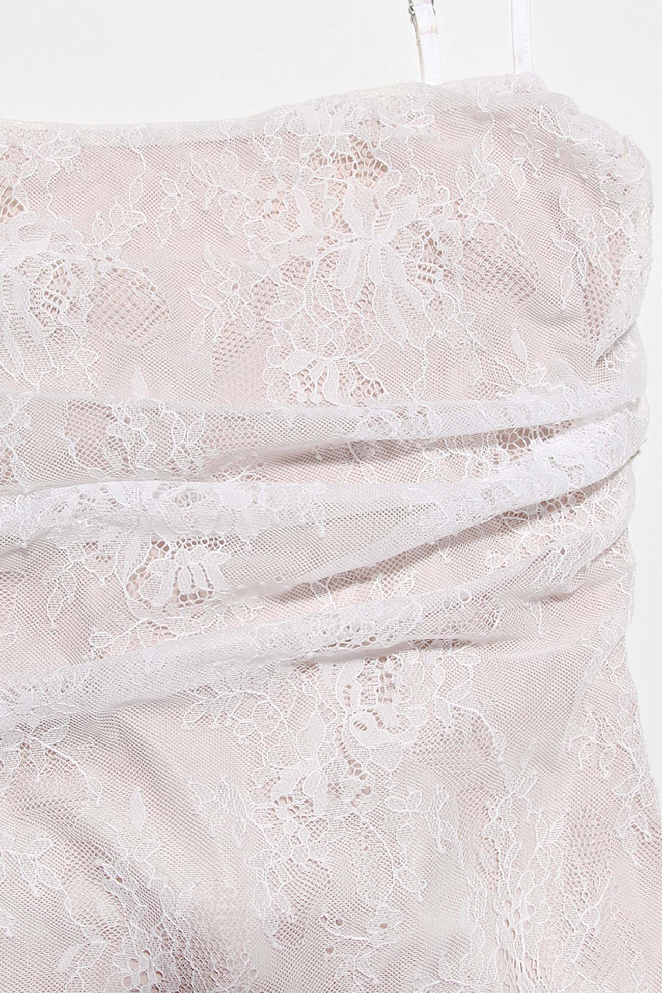 Lace Fishtail Cami Dress With Cover-up
