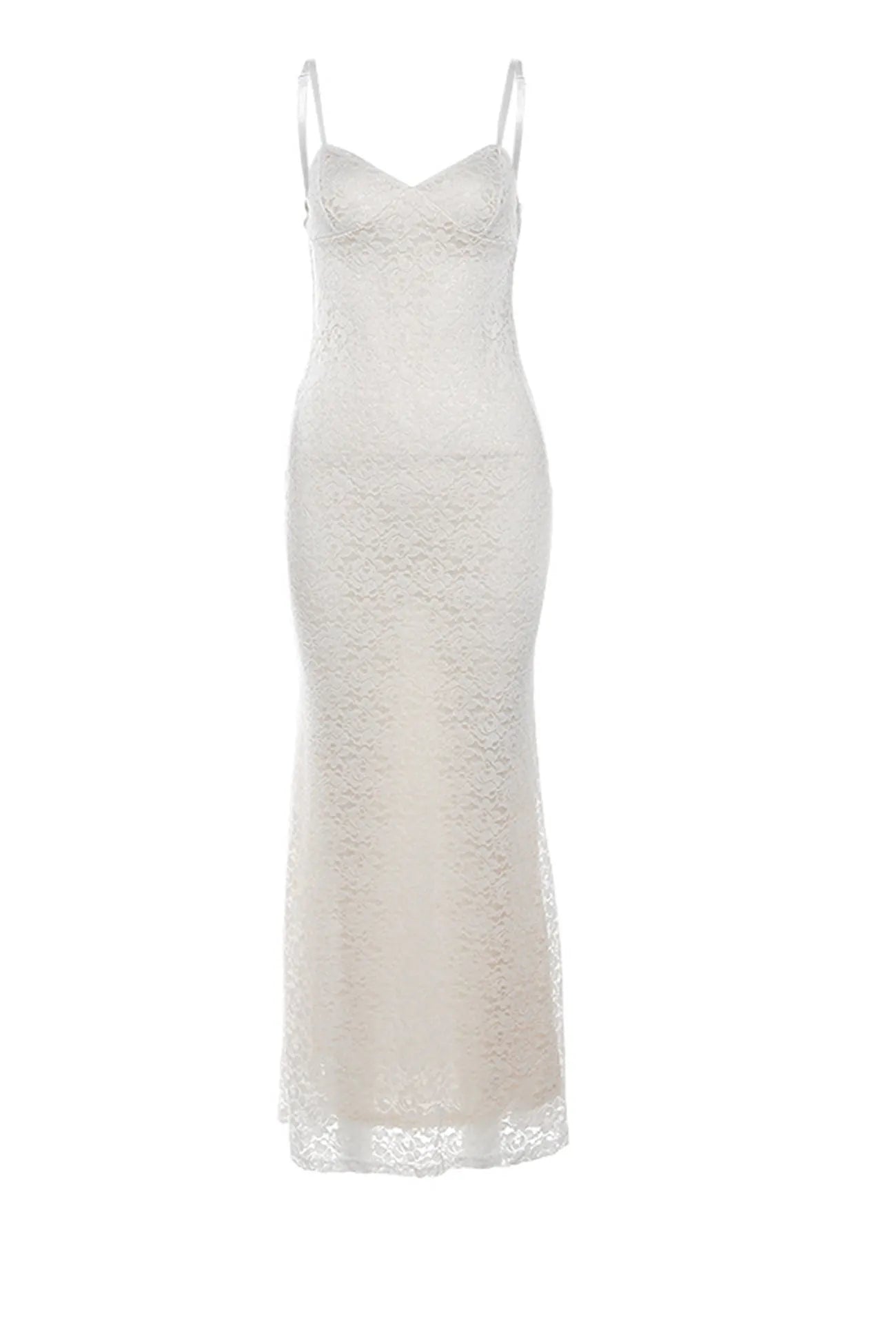 Lace Low Cut Pack Hip Cami Dress