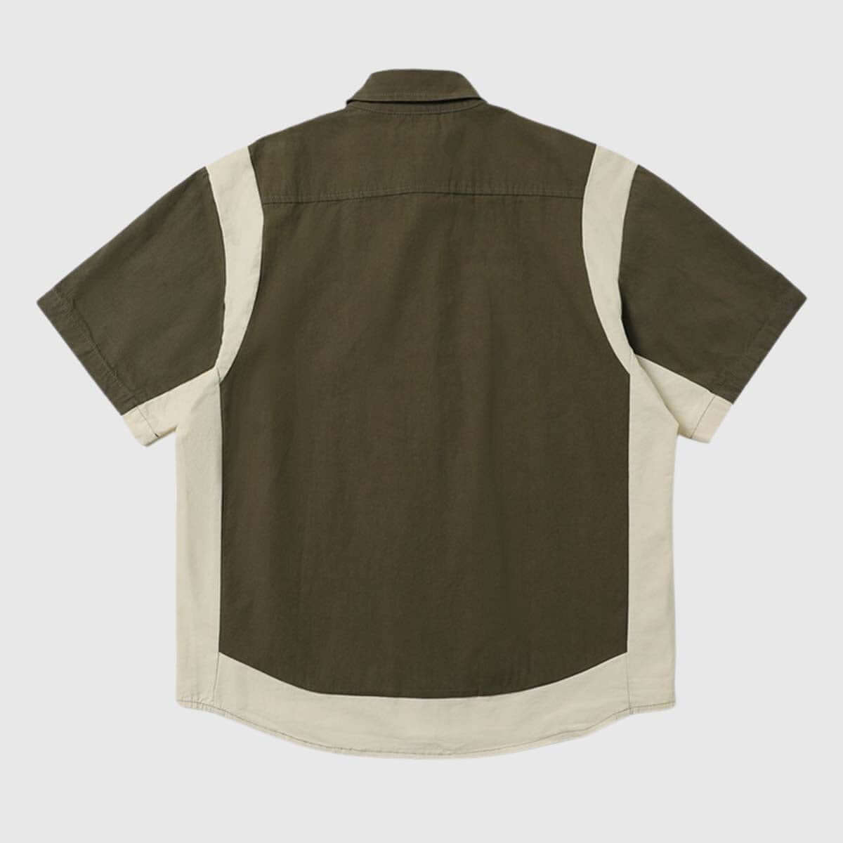 Two-Tone Short Sleeve Shirt