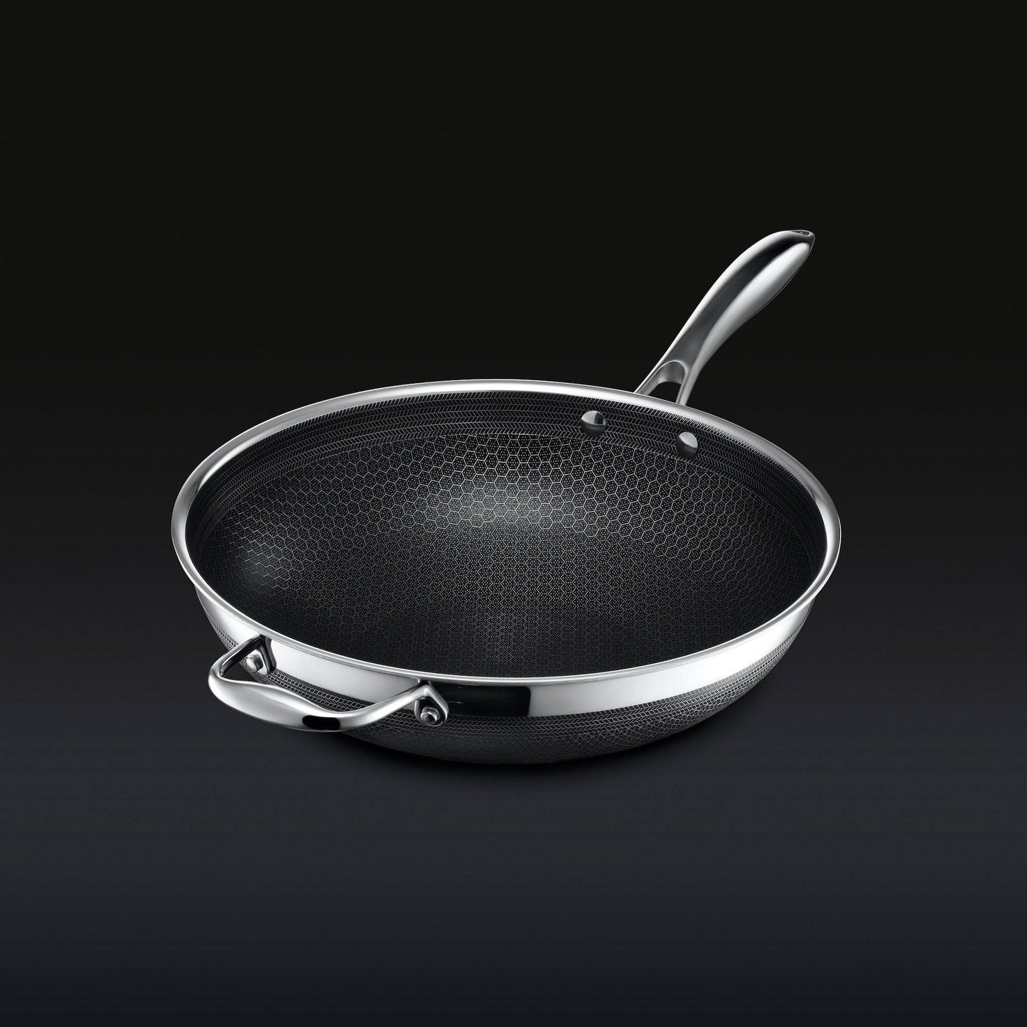 HexClad Cookware 12" Hybrid Wok
