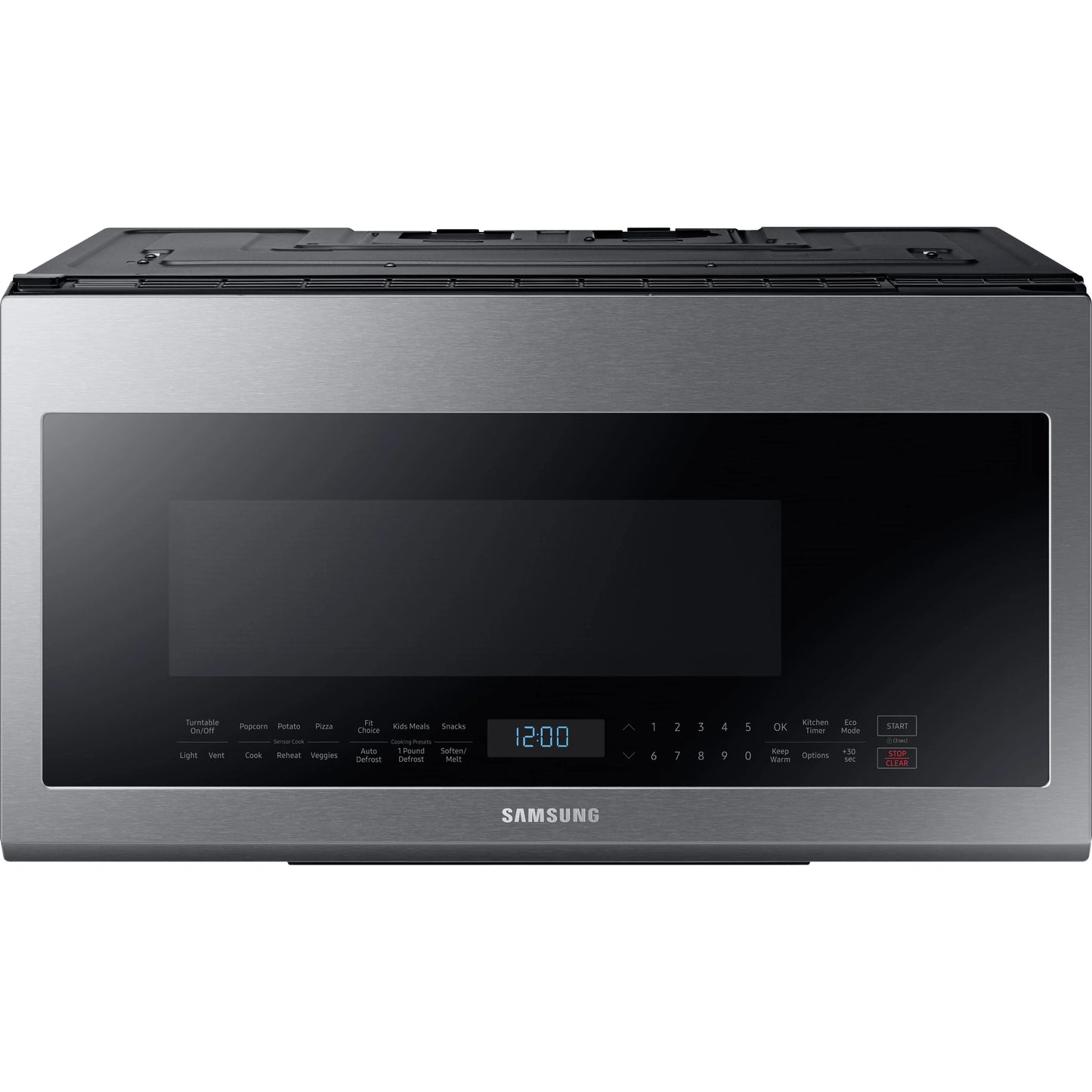 Samsung - 2.1 Cu. ft. Over The Range Microwave - Stainless Steel