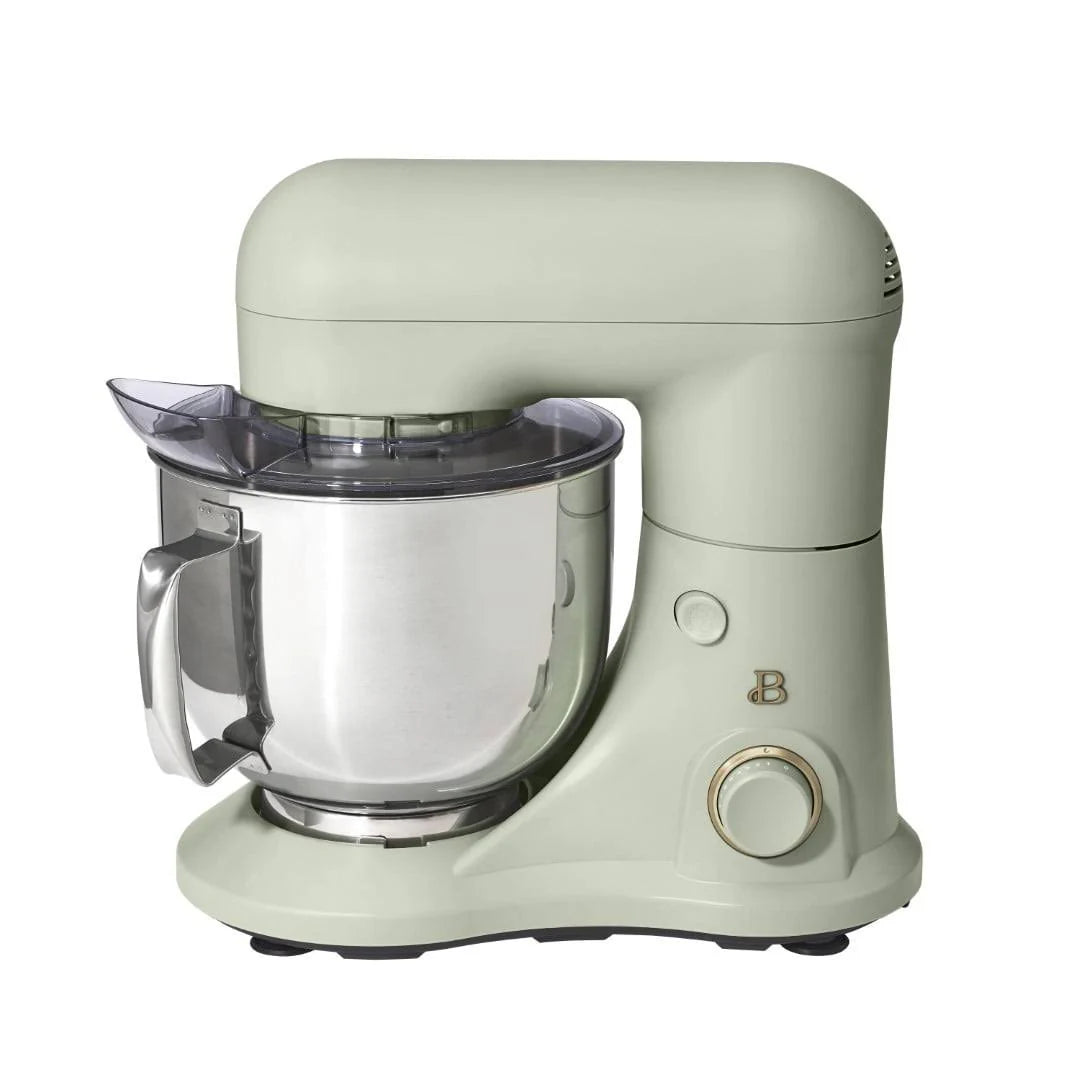 Beautiful 5.3Qt Tilt-Head Stand Mixer, Sage Green by Drew Barrymore