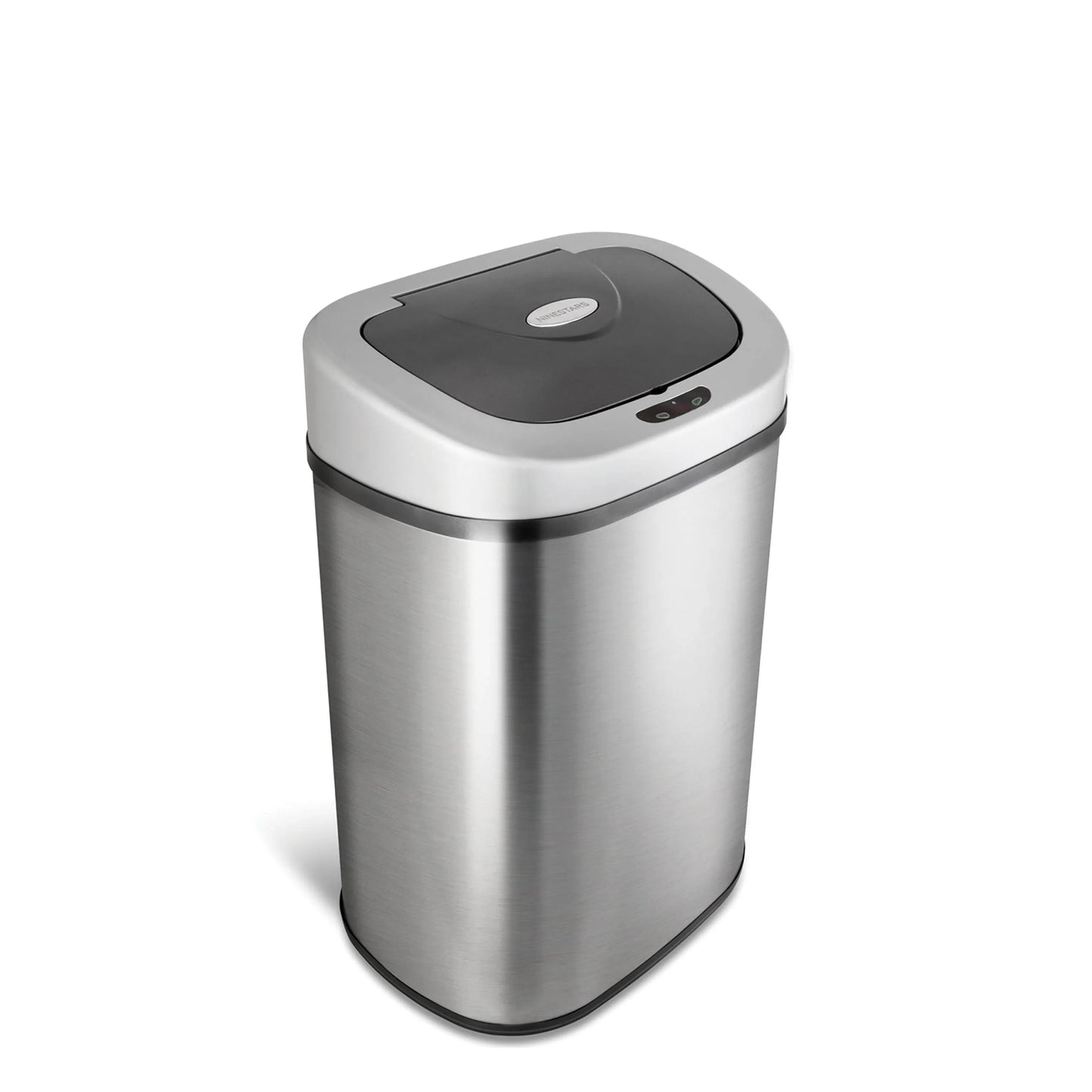 Nine Stars Motion Sensor Touchless 21.1 Gal Trash Can Stainless Steel