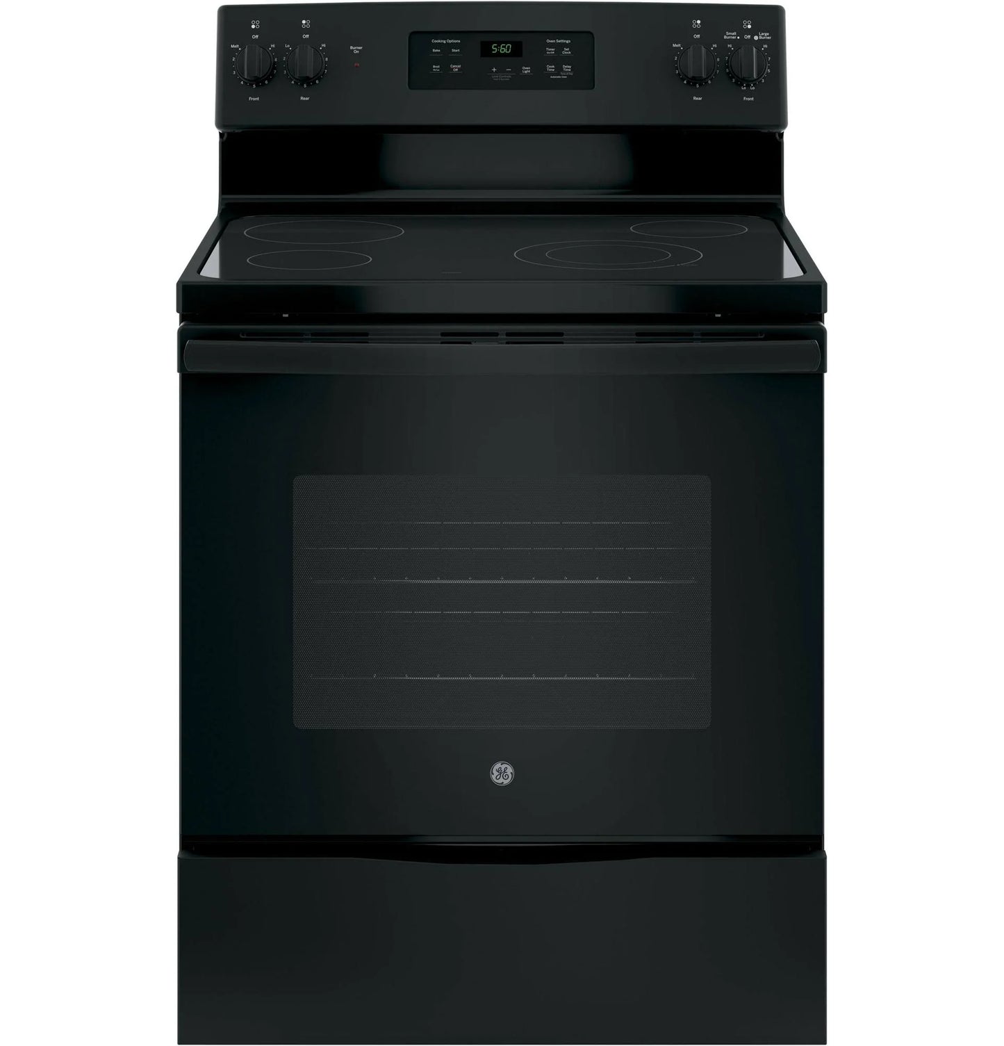 GE JBS60DKBB 30" Freestanding Electric Range - Black