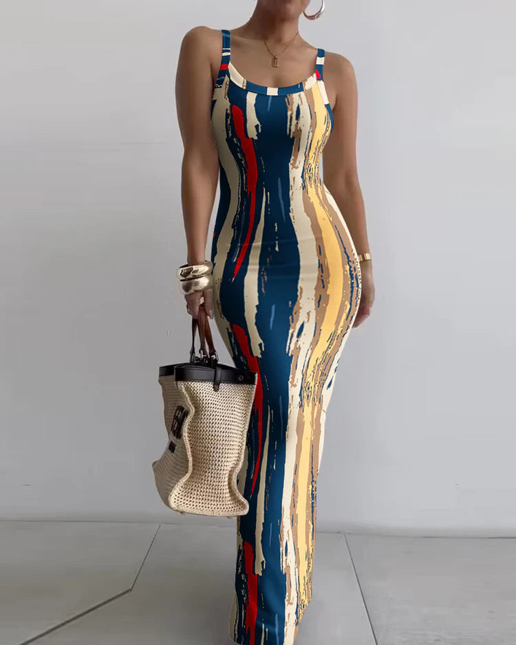 Long Dress Slim Sleeveless Bodycon Maxi Dresses