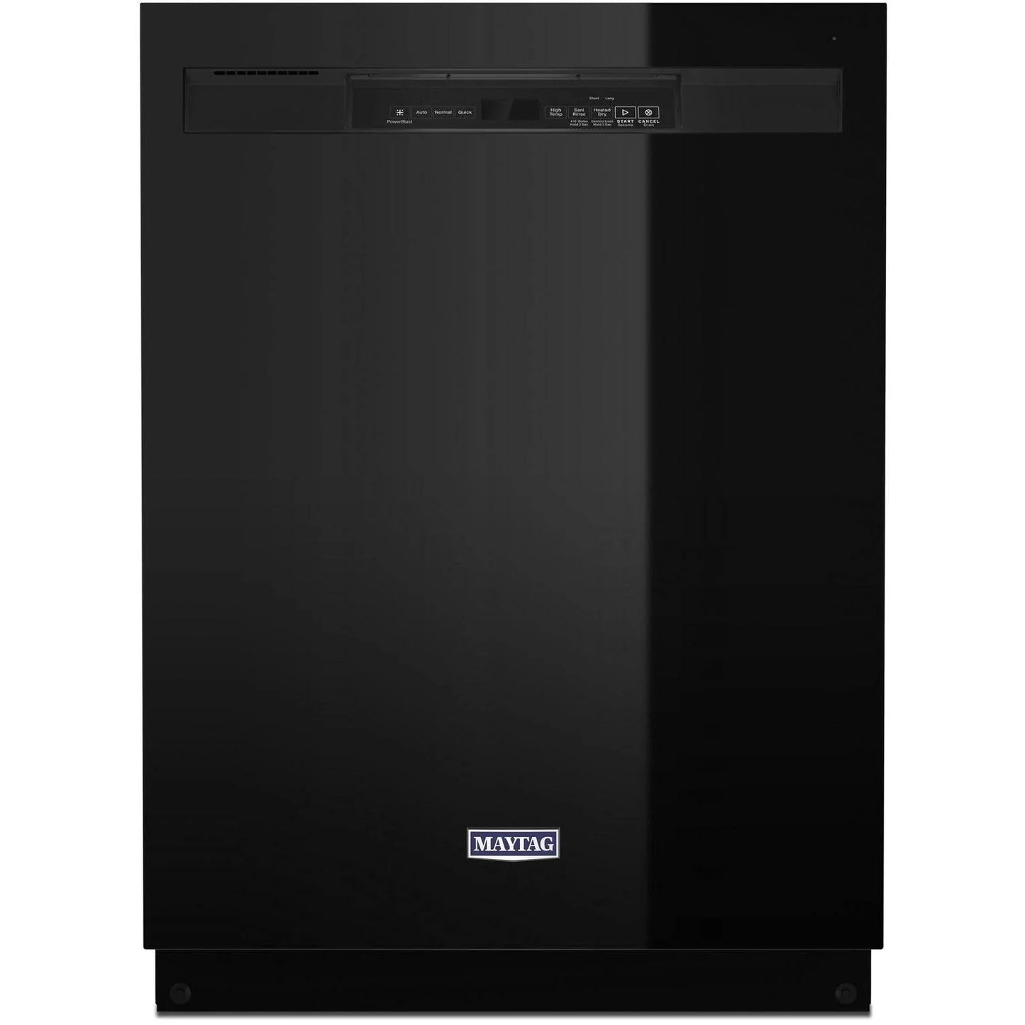 Maytag Stainless Steel Tub Dishwasher with Dual Power Filtration Black