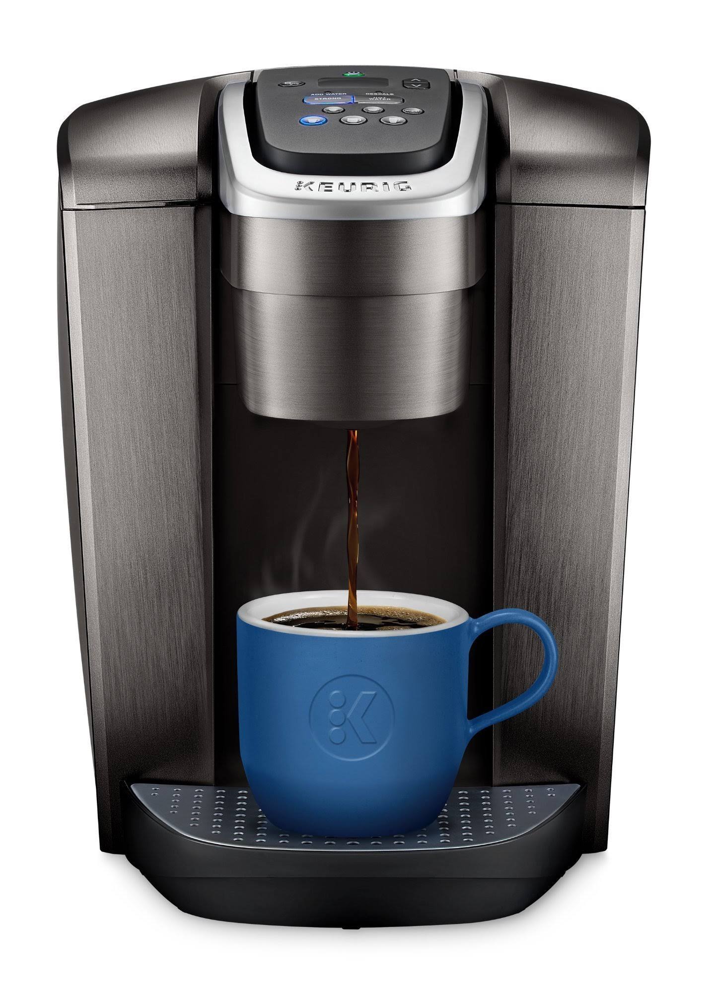 Keurig K-Elite Coffee Maker Single Serve K-Cup Pod Coffee Brewer with Iced Coffee Capability Brushed Slate