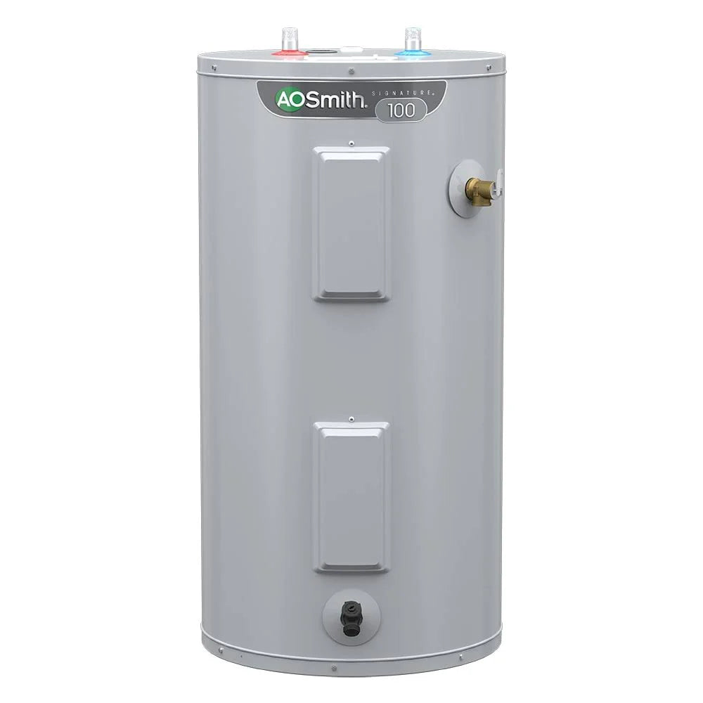 A.O. Smith Signature 100 50-Gallon Short 6-Year Limited Warranty 4500-Watt Double Element Electric Water Heater | E6-50R45DV