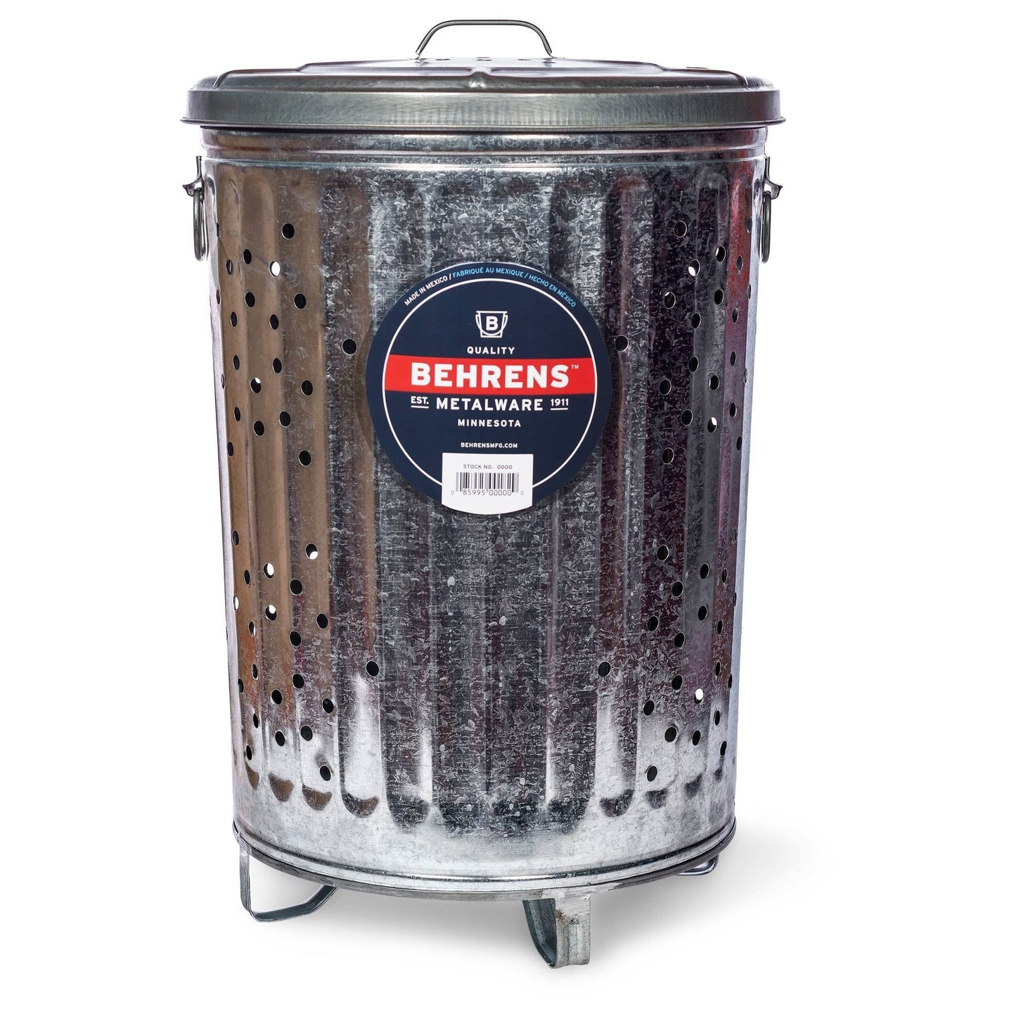 Behrens Steel Composter/Rubbish Burner, 20 gal.