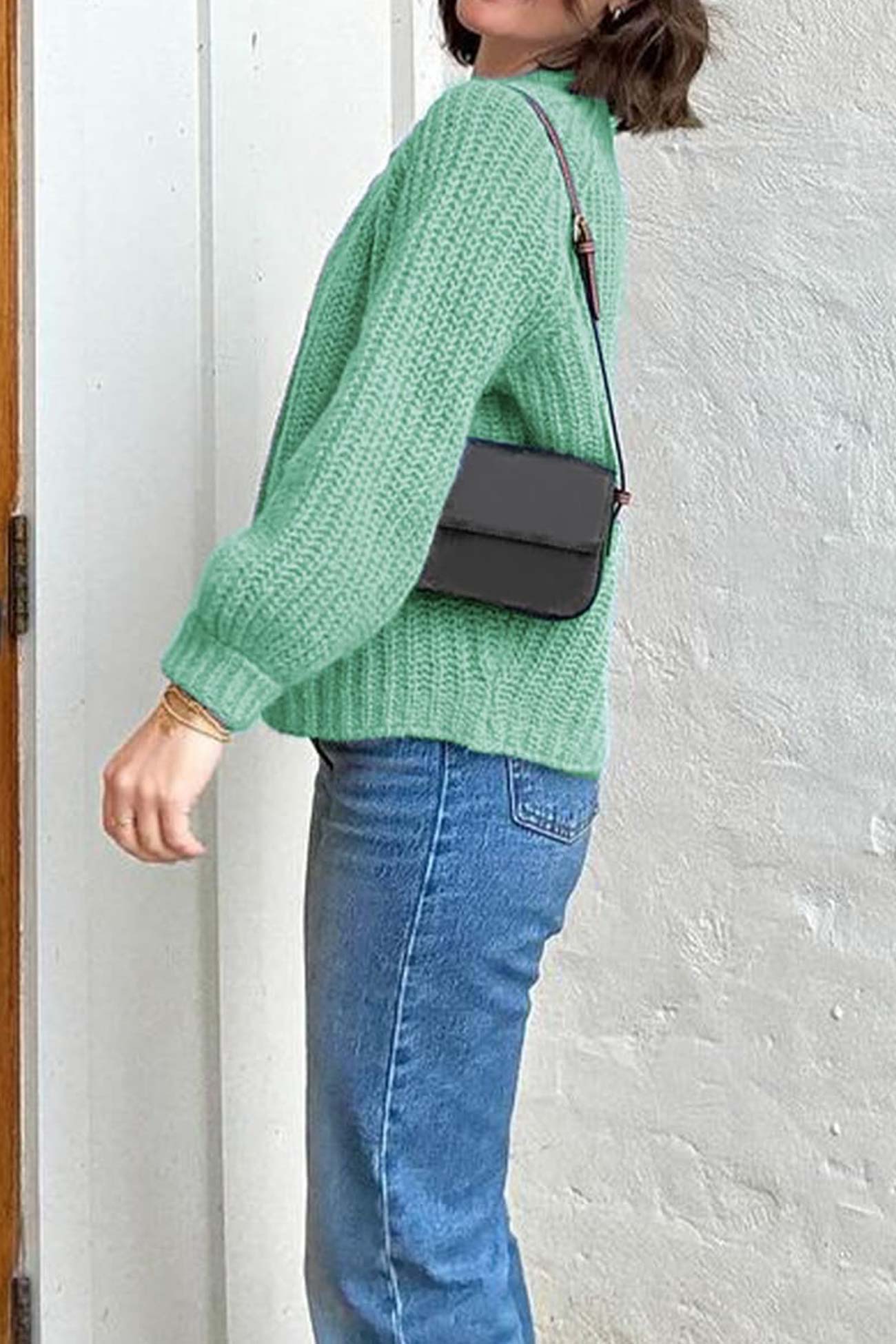 Solid Color Botton Down Cardigan
