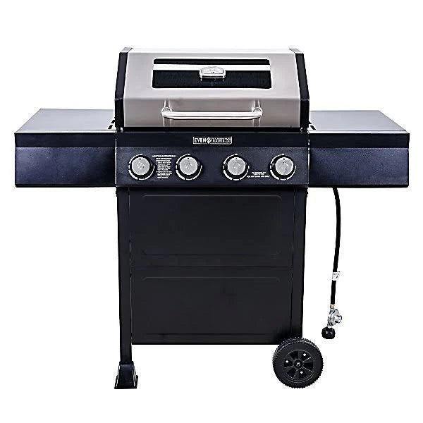 Even Embers 4-Burner GAS Grill with Glass Window, GAS3400AS