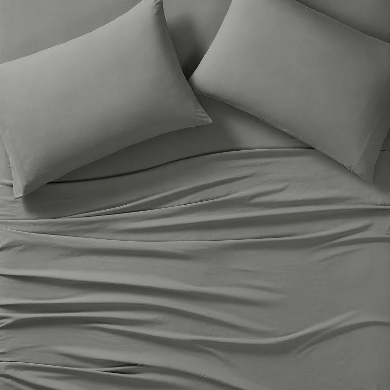 Koolaburra by Ugg Koolawash Sheet Set, Grey, Queen Set