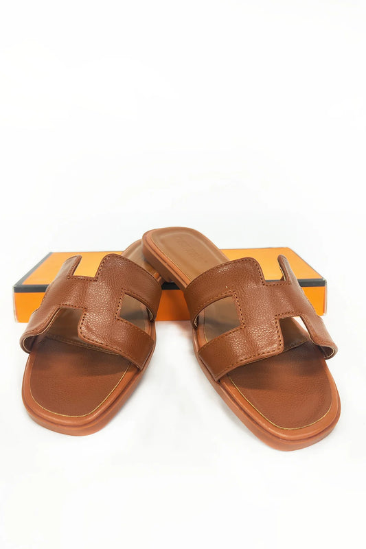 Casual Flat Slide Sandals