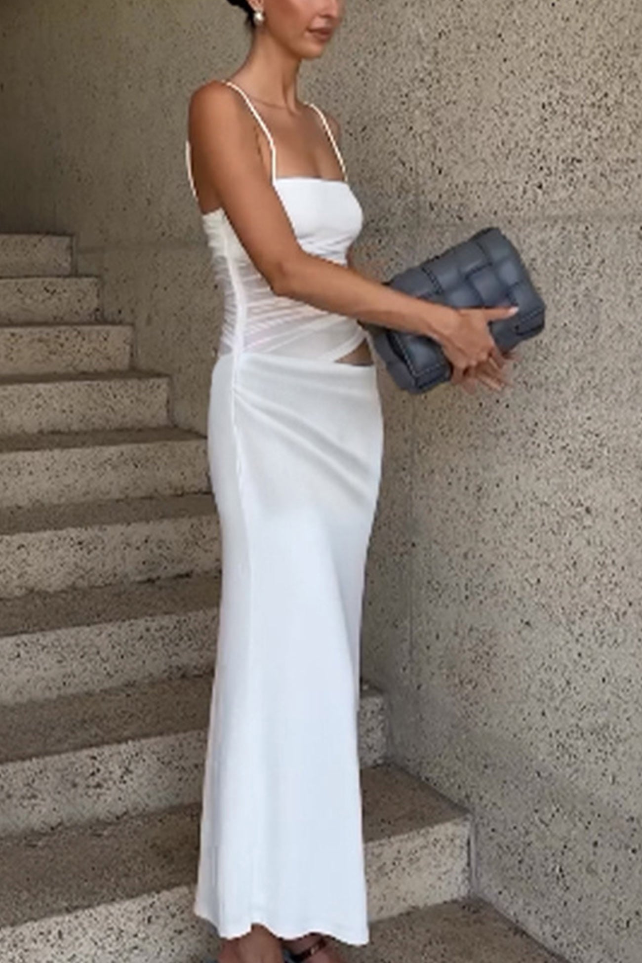 Halter Neck Cutout Pack Hip Dress