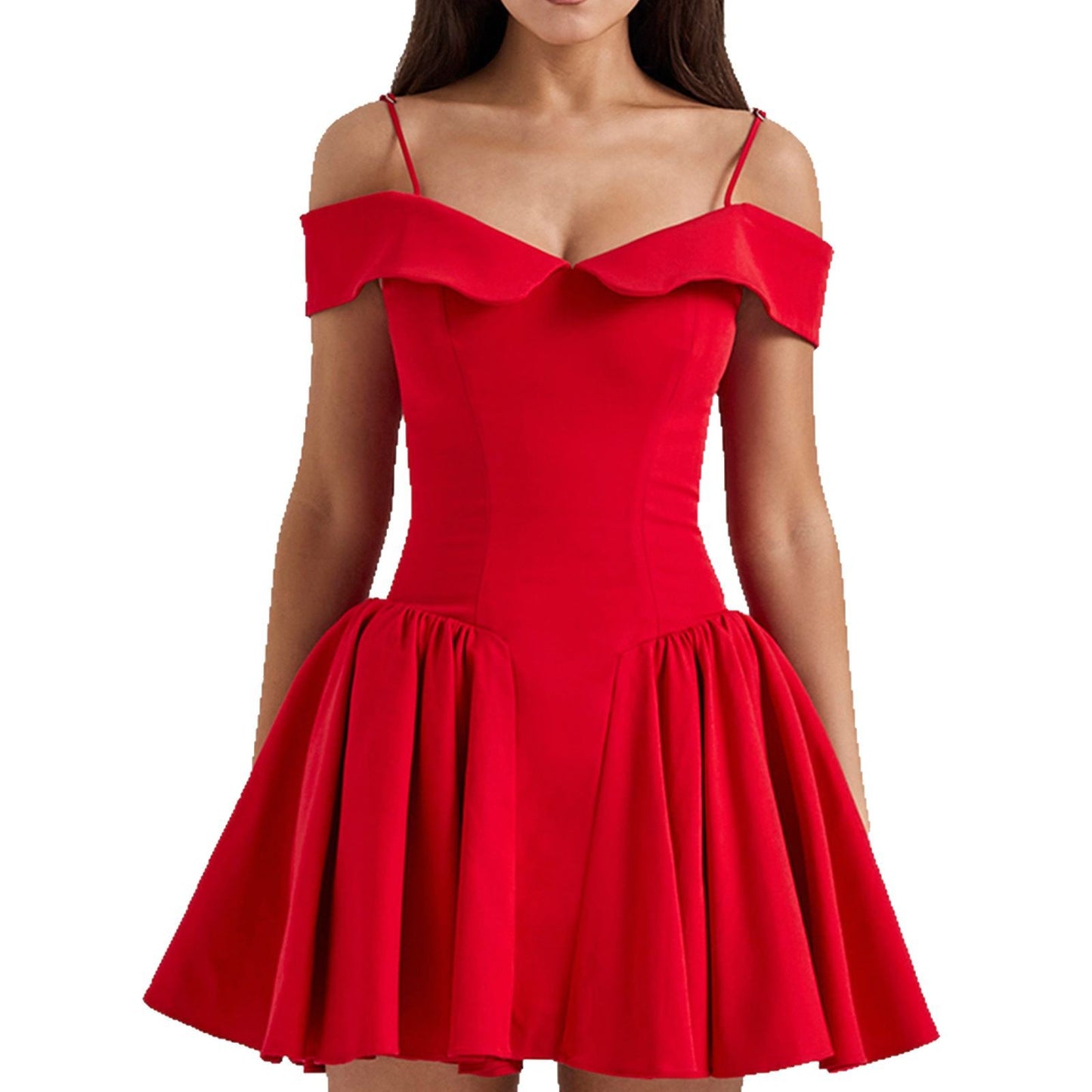 Hepburn Style Black Dress