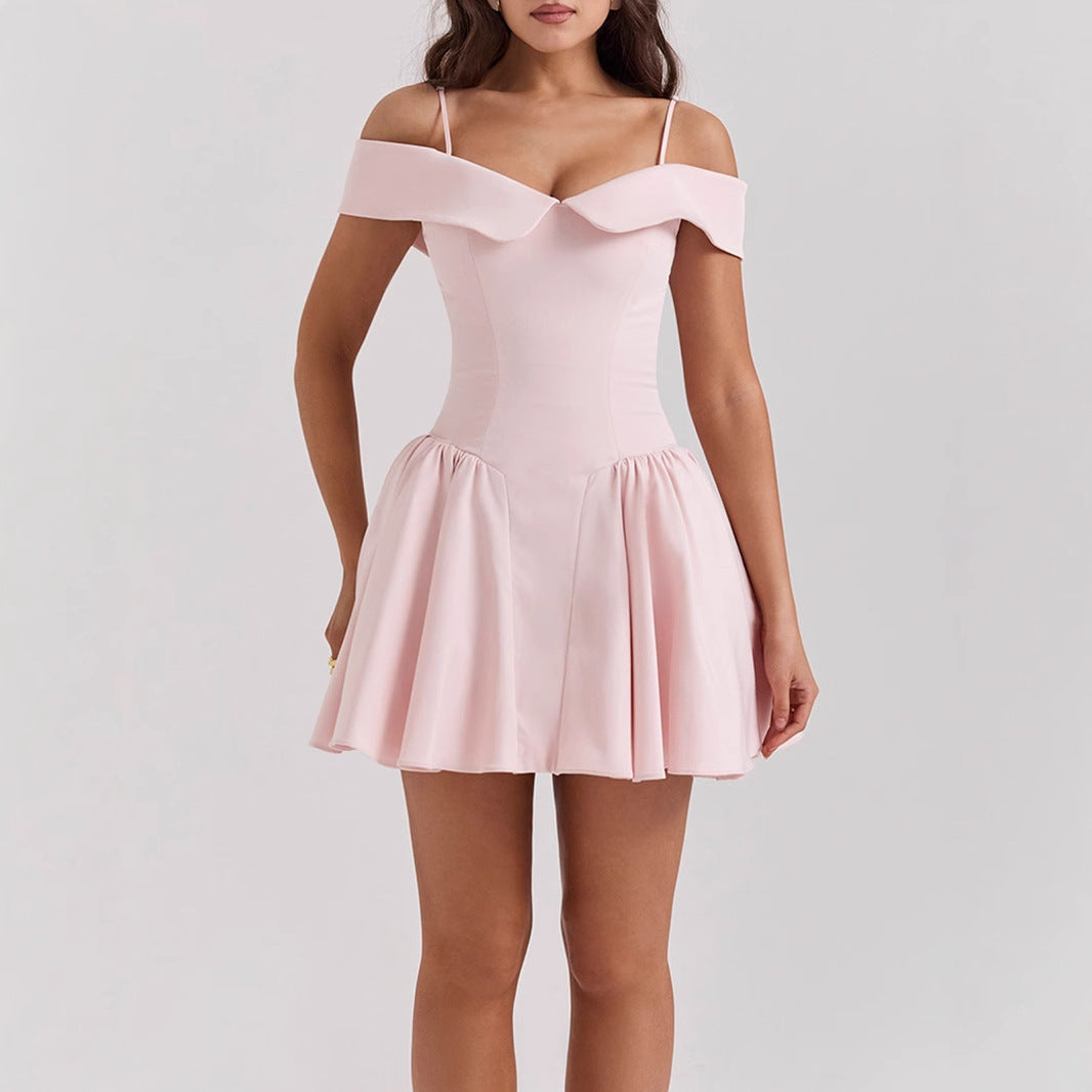 Hepburn Style Black Dress