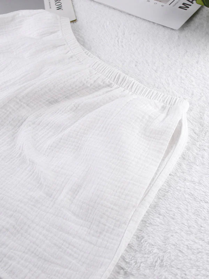 Cotton Camisole Top Shorts Set