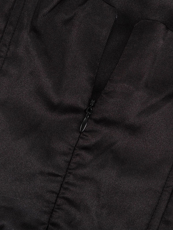 Sleeveless Ruched Mini Dress
