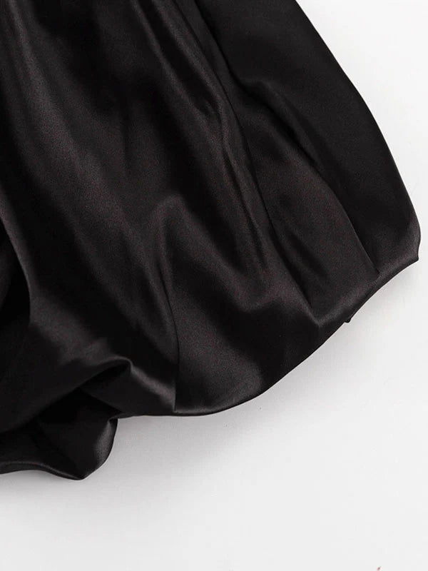 Sleeveless Ruched Mini Dress