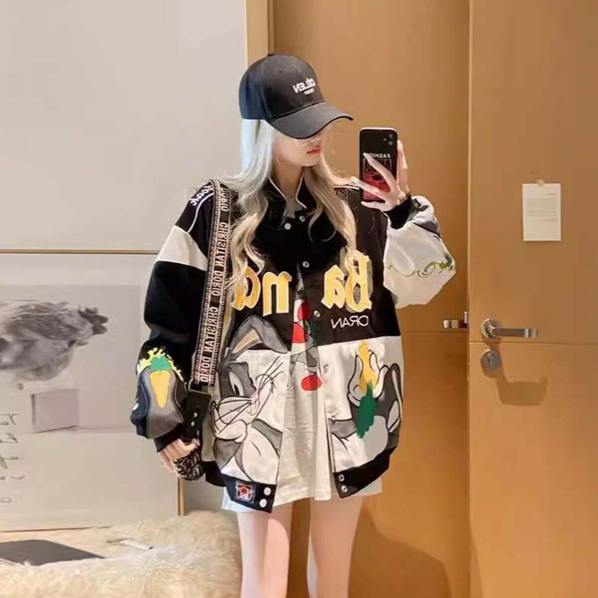 Cartoon Baseball Jacket