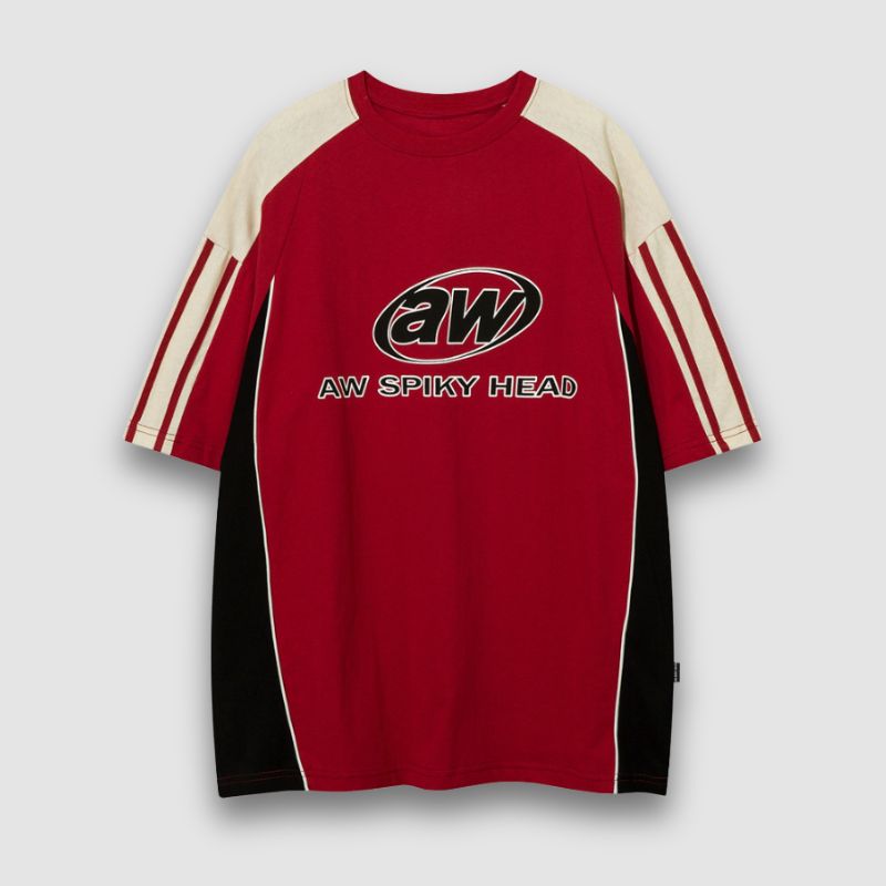 Patchwork Racing Style Tee
