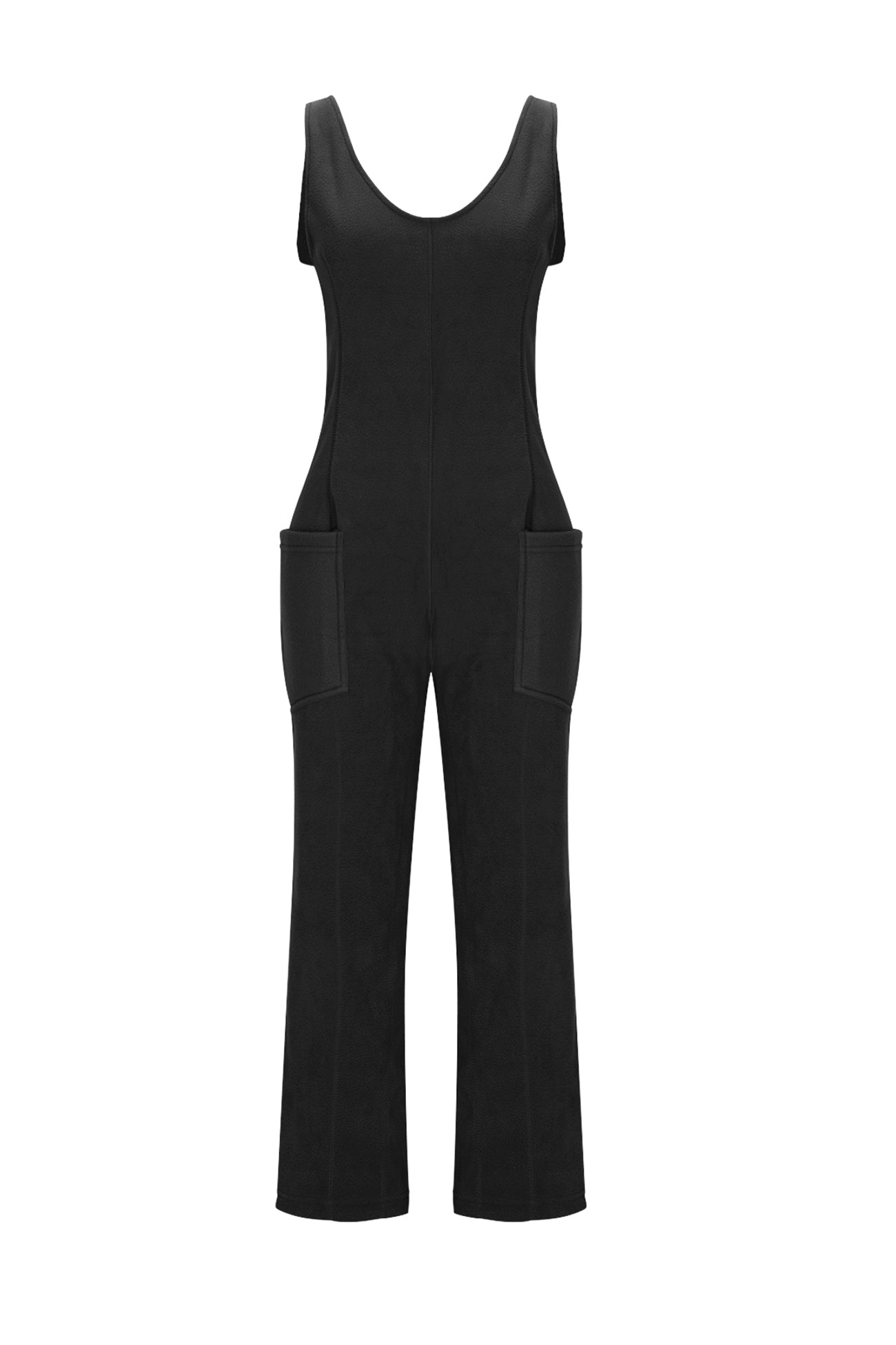 Polar Fleece Front With Pockets Overall pants