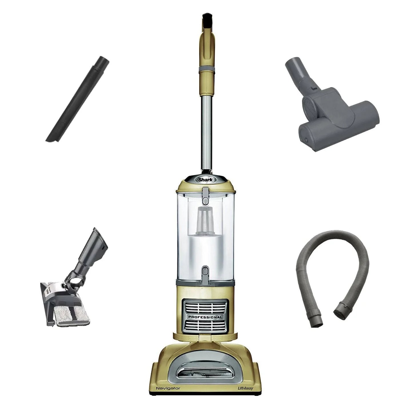 Shark NV360K Navigator Lift-Away Deluxe Upright Vacuum, Champagne