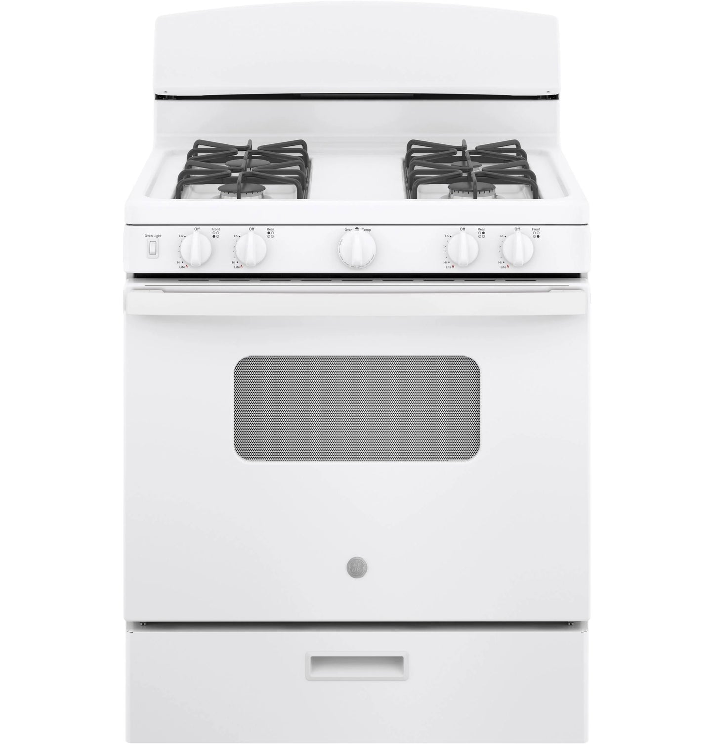 GE 30" Freestanding GAS Range White JGBS10DEMWW