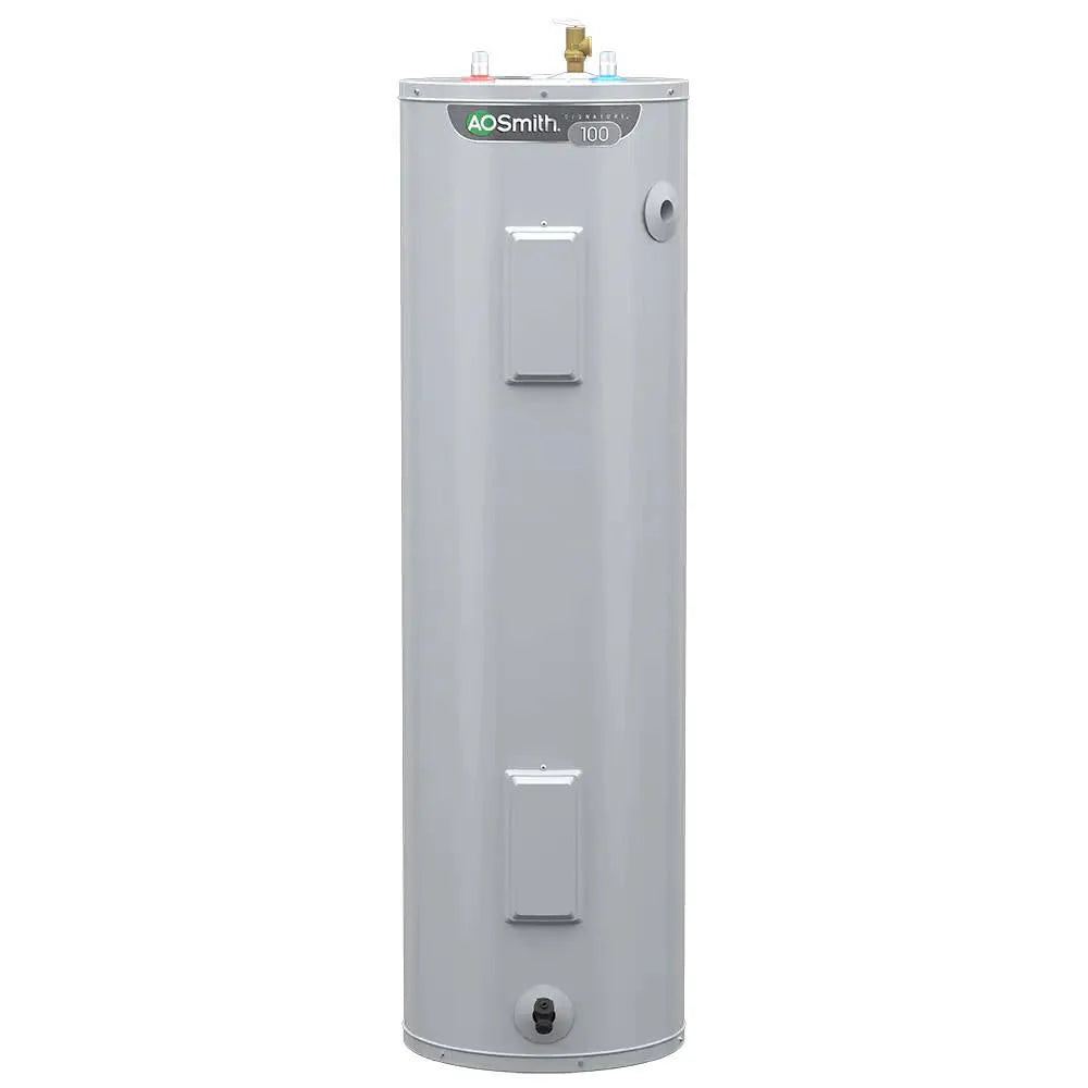 A.O. Smith Signature 100 50-Gallon Tall 6-Year Warranty 4500-Watt Double Element Electric Water Heater | E6-50H45D TTP