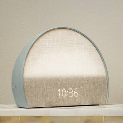 Restore 2 Sound Machine with Smart Light Sunrise Alarm Clock in Slate by Hatch